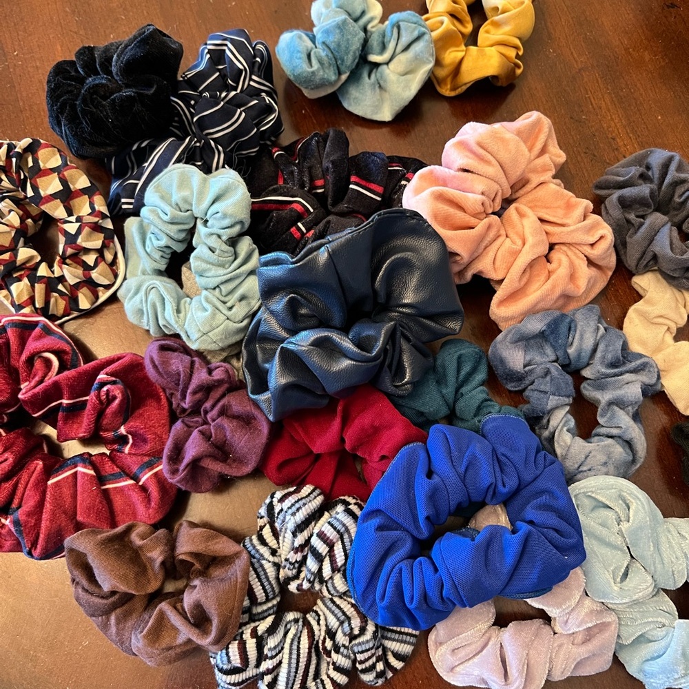 Hair scrunchies